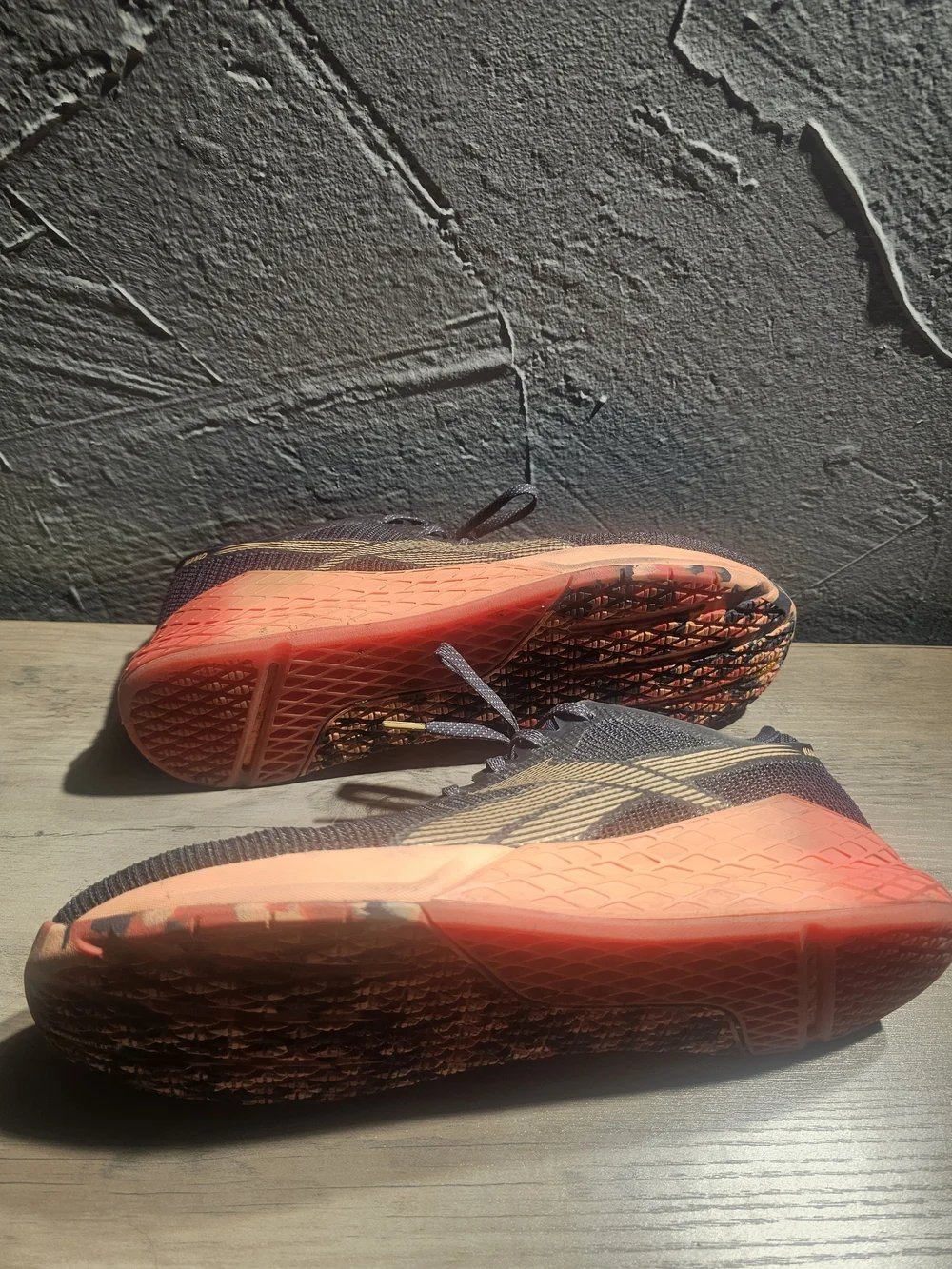 Men's Reebok Nano - Navy with Orange Accents